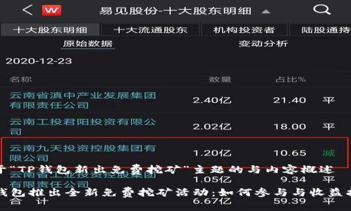 关于“TP钱包新出免费挖矿”主题的与内容概述

TP钱包推出全新免费挖矿活动：如何参与与收益指南